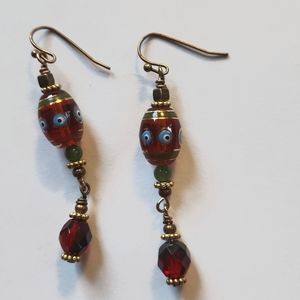 Drop earrings